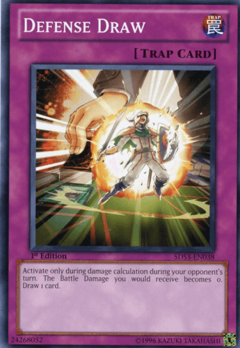 Defense Draw - 5DS3-EN038 Common 1st Edition