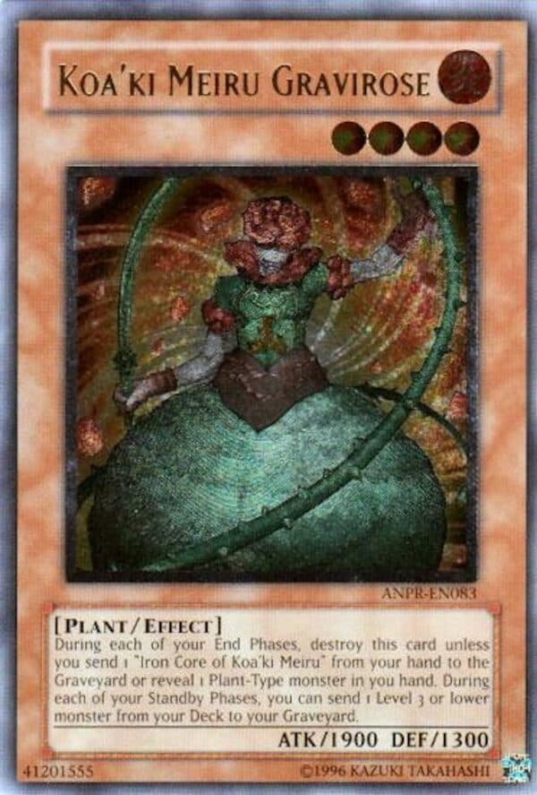 Koa'ki Meiru Gravirose - ANPR-EN083 Ultimate Rare Unlimited