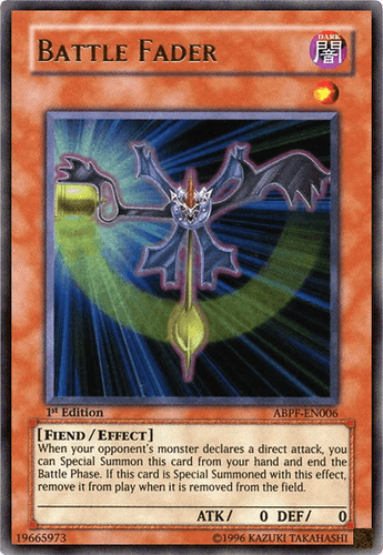 Battle Fader - ABPF-EN006 Ultra Rare 1st Edition