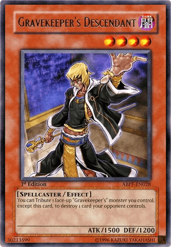 Gravekeeper's Descendant - ABPF-EN028 Rare Unlimited