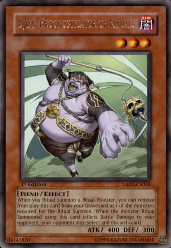Djinn Prognosticator of Rituals - ABPF-EN038 Rare Unlimited