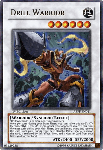 Drill Warrior - ABPF-EN041 Ultra Rare Unlimited