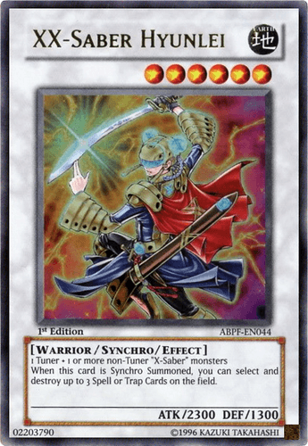 XX-Saber Hyunlei - ABPF-EN044 Ultimate Rare 1st Edition