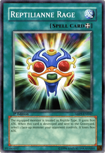 Reptilianne Rage - ABPF-EN047 Common 1st Edition