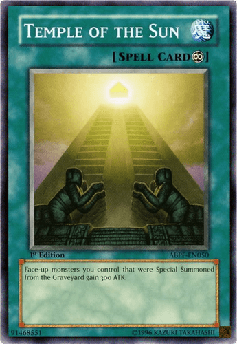 Temple of the Sun - ABPF-EN050 Common 1st Edition