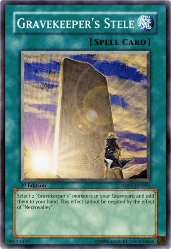 Gravekeeper's Stele - ABPF-EN056 Common Unlimited