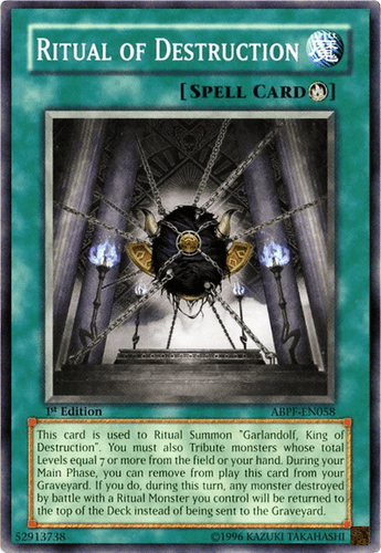 Ritual of Destruction - ABPF-EN058 Common Unlimited