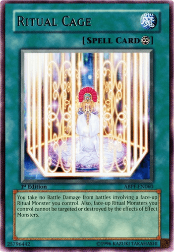 Ritual Cage - ABPF-EN060 Rare 1st Edition