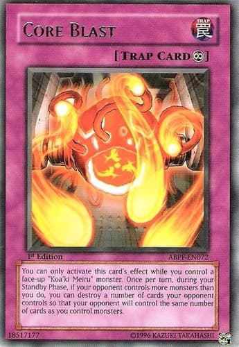 Core Blast - ABPF-EN072 Rare Unlimited