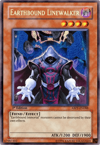 Earthbound Linewalker - ABPF-EN088 Secret Rare Unlimited