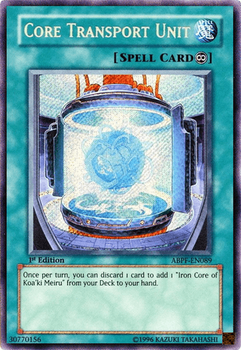 Core Transport Unit - ABPF-EN089 Secret Rare 1st Edition