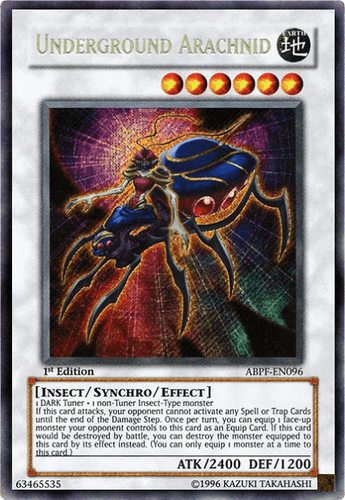 Underground Arachnid - ABPF-EN096 Secret Rare Unlimited