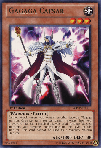 Gagaga Caesar - ABYR-EN001 Rare 1st Edition