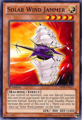 Solar Wind Jammer - ABYR-EN011 Common Unlimited