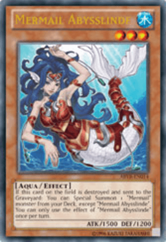 Mermail Abysslinde - ABYR-EN014 Ultimate Rare 1st Edition