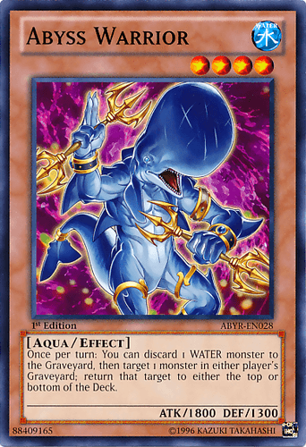 Abyss Warrior - ABYR-EN028 Common 1st Edition