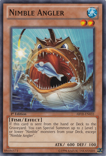 Nimble Angler - ABYR-EN031 Common 1st Edition