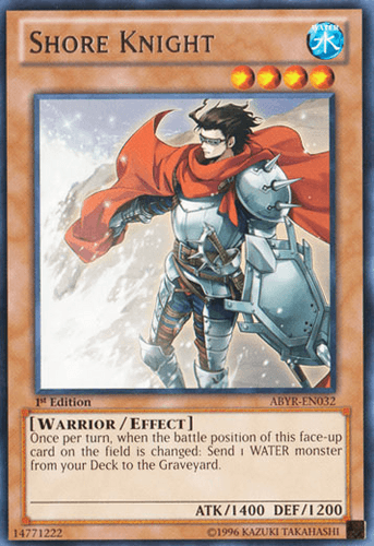 Shore Knight - ABYR-EN032 Rare 1st Edition