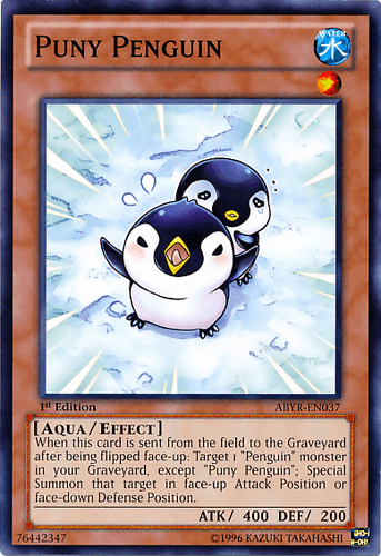 Puny Penguin - ABYR-EN037 Common 1st Edition