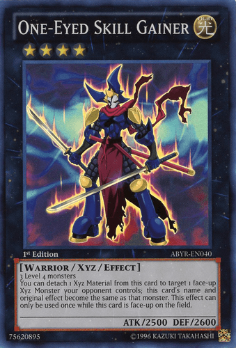 One-Eyed Skill Gainer - ABYR-EN040 Super Rare 1st Edition