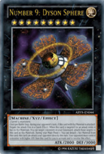 Number 9: Dyson Sphere - ABYR-EN044 Ultimate Rare Unlimited