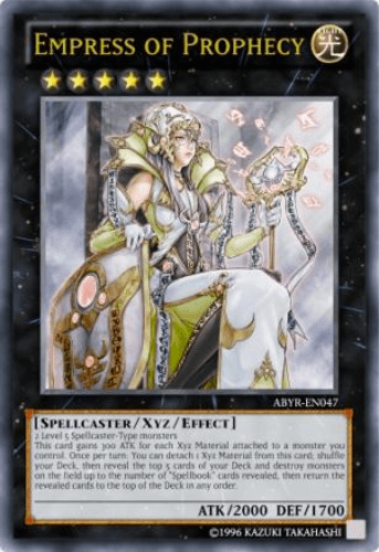 Empress of Prophecy - ABYR-EN047 Ultra Rare 1st Edition
