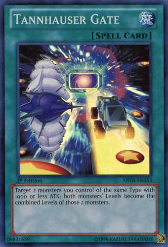 Tannhauser Gate - ABYR-EN053 Super Rare Unlimited
