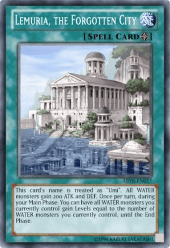 Lemuria, the Forgotten City - ABYR-EN057 Common Unlimited