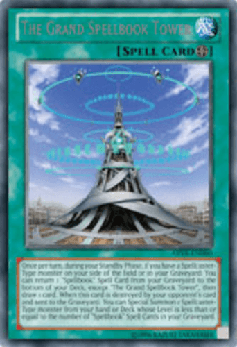 The Grand Spellbook Tower - ABYR-EN060 Secret Rare Unlimited