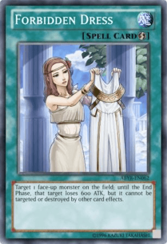 Forbidden Dress - ABYR-EN062 Super Rare 1st Edition