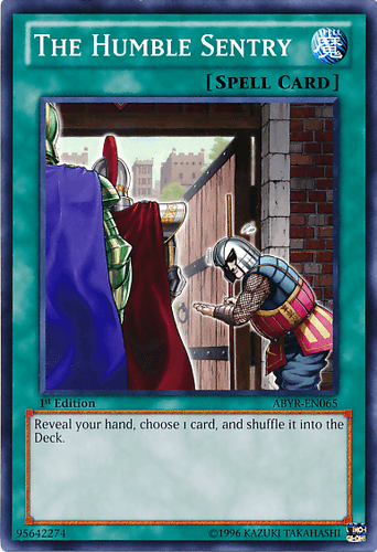 The Humble Sentry - ABYR-EN065 Common 1st Edition
