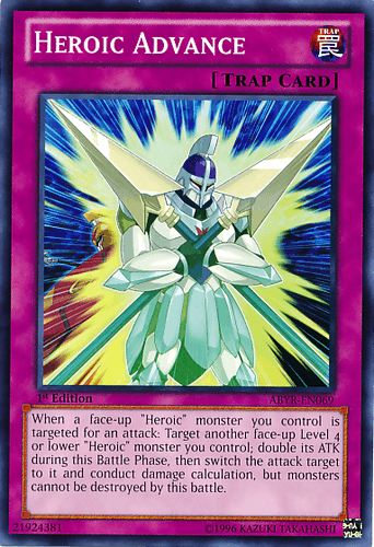 Heroic Advance - ABYR-EN069 Common 1st Edition