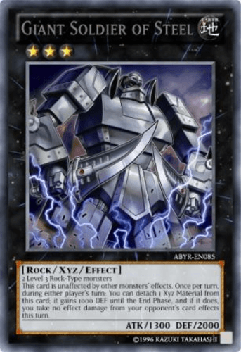 Giant Soldier of Steel - ABYR-EN085 Secret Rare Unlimited