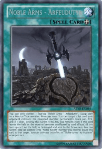 Noble Arms - Arfeudutyr - ABYR-EN086 Rare Unlimited