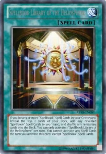 Spellbook Library of the Heliosphere - ABYR-EN087 Secret Rare Unlimited