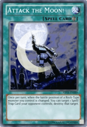 Attack the Moon! - ABYR-EN089 Super Rare 1st Edition