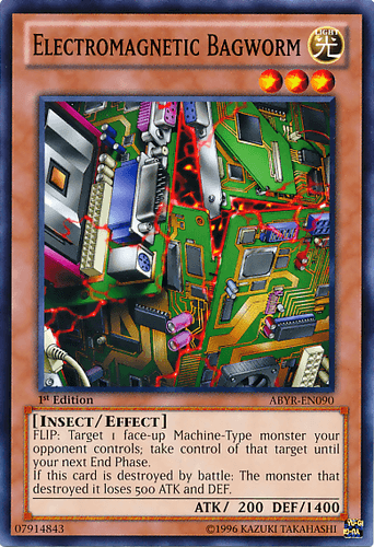 Electromagnetic Bagworm - ABYR-EN090 Common 1st Edition