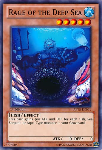 Rage of the Deep Sea - ABYR-EN091 Common 1st Edition