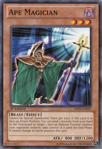 Ape Magician - ABYR-EN092 Common 1st Edition