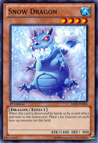 Snow Dragon - ABYR-EN094 Common Unlimited