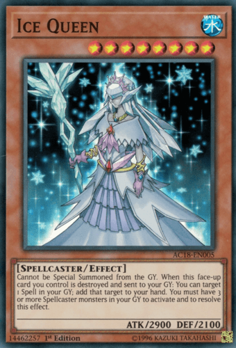 Ice Queen - AC18-EN005 Super Rare 1st Edition