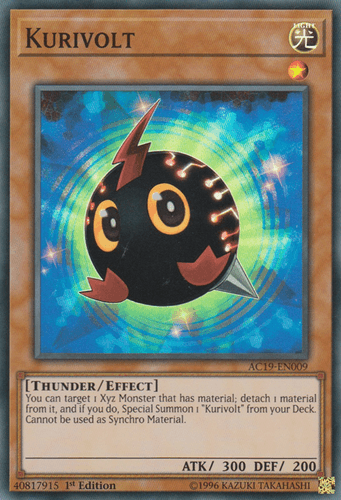 Kurivolt - AC19-EN009 Super Rare 1st Edition
