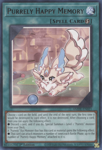Purrely Happy Memory - AMDE-EN021 Rare 1st Edition