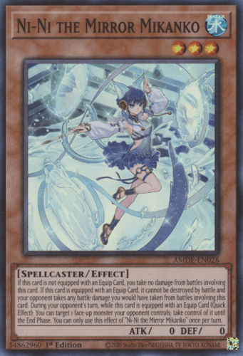 Ni-Ni the Mirror Mikanko - AMDE-EN026 Super Rare 1st Edition