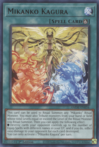 Mikanko Kagura - AMDE-EN034 Rare 1st Edition