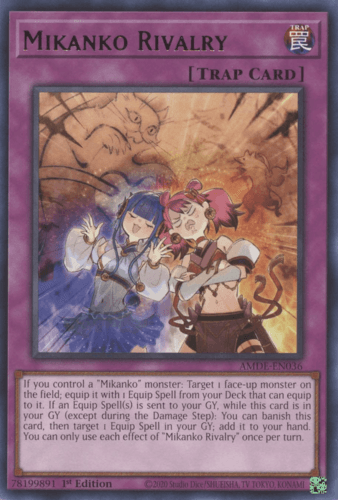 Mikanko Rivalry - AMDE-EN036 Rare 1st Edition