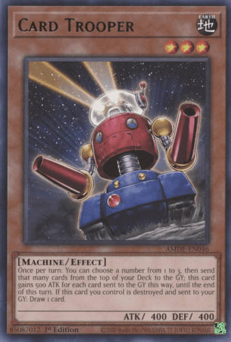 Card Trooper - AMDE-EN046 Rare 1st Edition