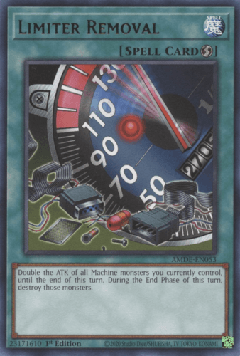 Limiter Removal - AMDE-EN053 Rare 1st Edition