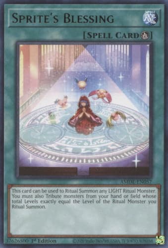 Sprite's Blessing - AMDE-EN057 Rare 1st Edition