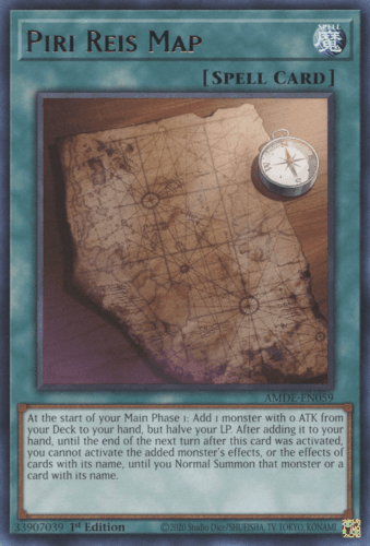 Piri Reis Map - AMDE-EN059 Rare 1st Edition